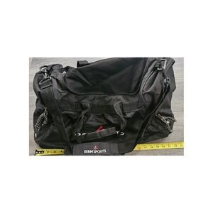 BSN Sports Black Duffel Gym Travel Bag with Shoulder Strap‎